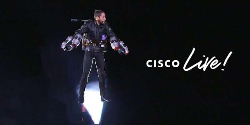 Cisco LIVE Europe 2020 – Jet Suit Flight & Talk by Richard Browning