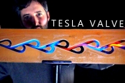 Tesla Valve Explained With Fire