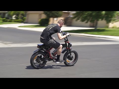 this E–Bike is basically just an Electric Motorcycle you can ride on bike trails