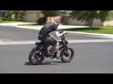 this E–Bike is basically just an Electric Motorcycle you can ride on bike trails
