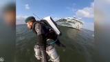 Real-life ‘Iron Man’ showcased his jetpack technology to military teams.