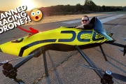 First Manned Aerobatic RACING Drone – Will it FLIP? ????